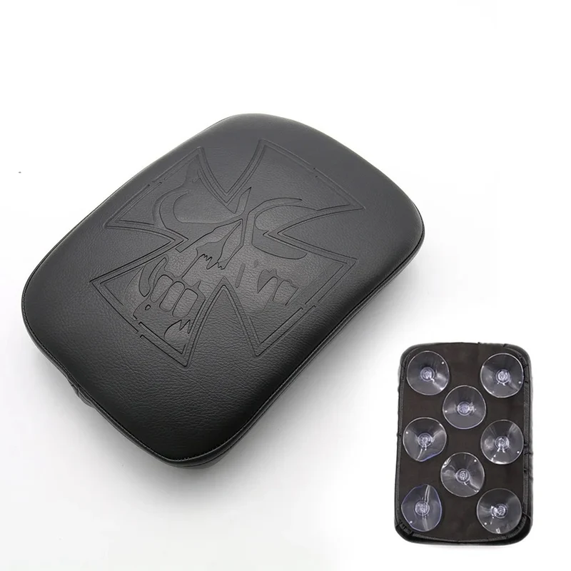 Coussin de selle moto - Tête de mort