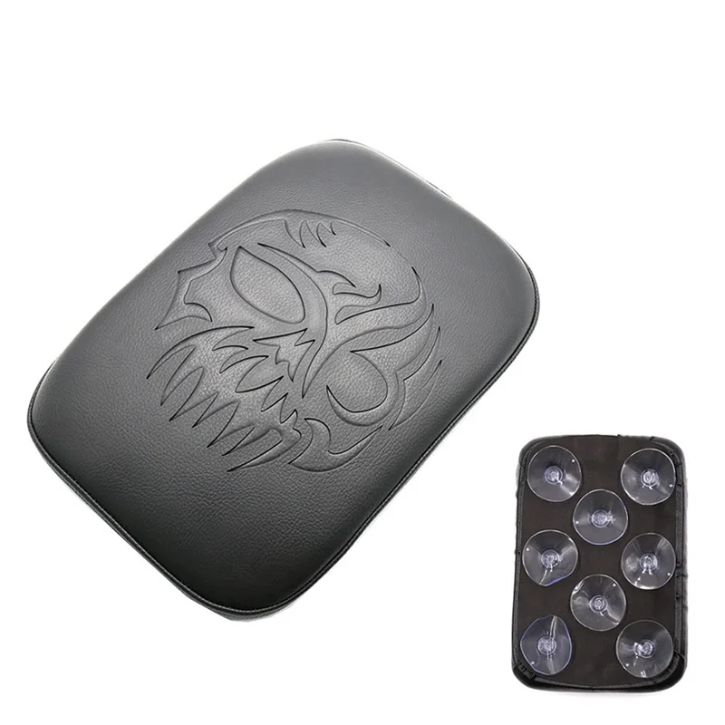 Coussin de selle moto - Tête de mort