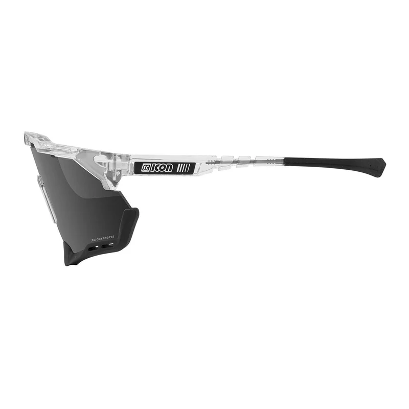 Lunettes SCICON AEROSHADE XL Translucide Iridium Argent