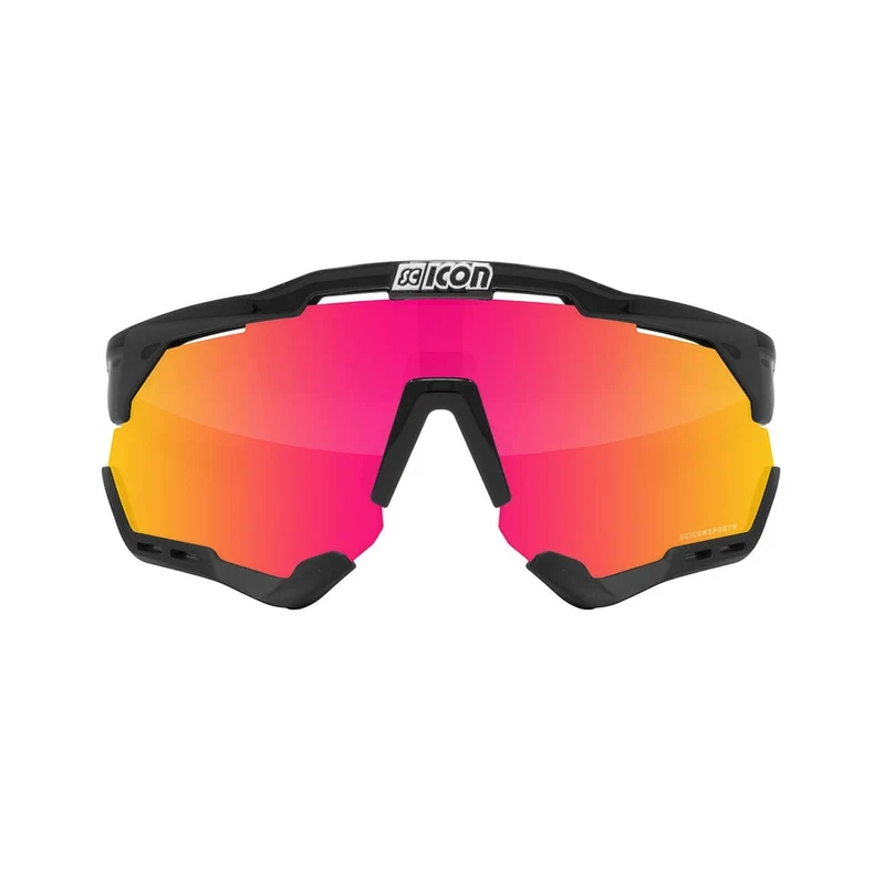 Lunettes SCICON AEROSHADE XL Noir Iridium Rouge