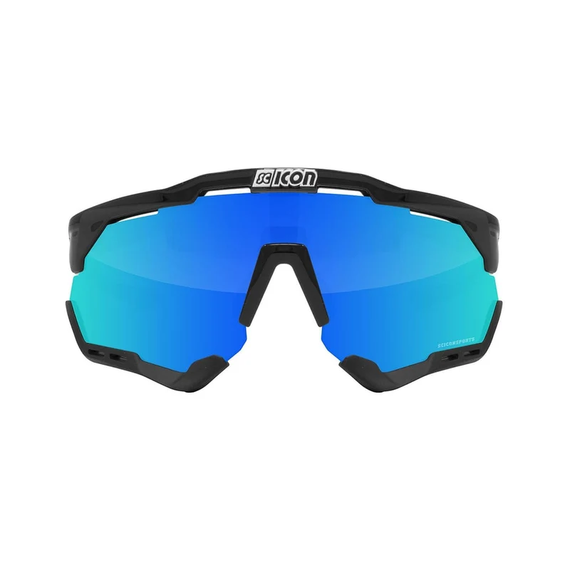 Lunettes SCICON AEROSHADE XL Noir Iridium Bleu