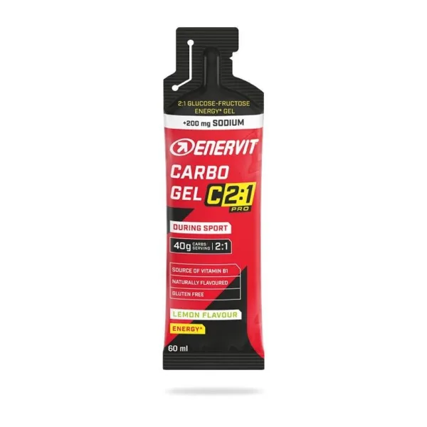 Enervit Carbo Gel C2:1PRO Sodium (60ml) - Citron