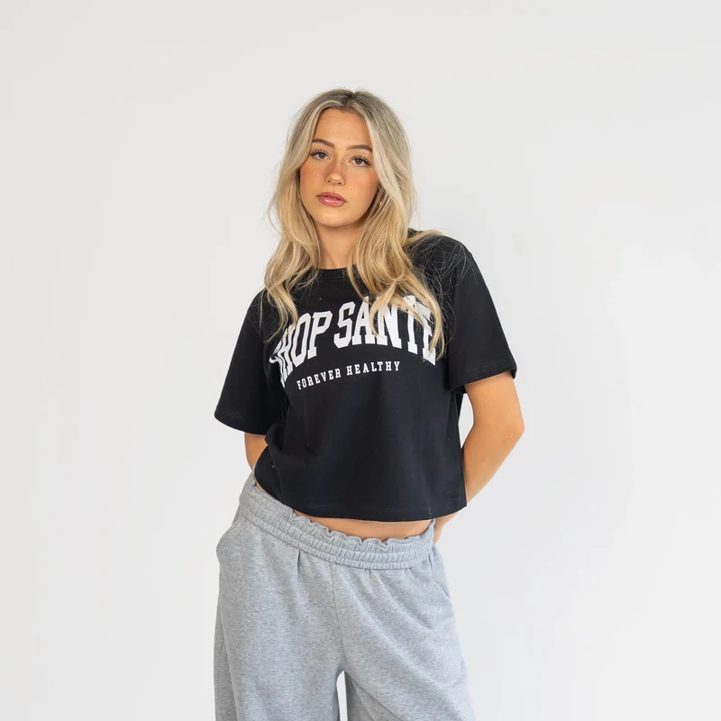Shop Santé - Chandail Court Boxy - Collection Signature