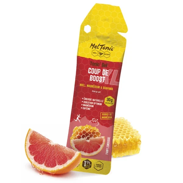Tonic'Gel Coup de Boost BIO Format XL (40g) - Miel, Magnésium & Guarana