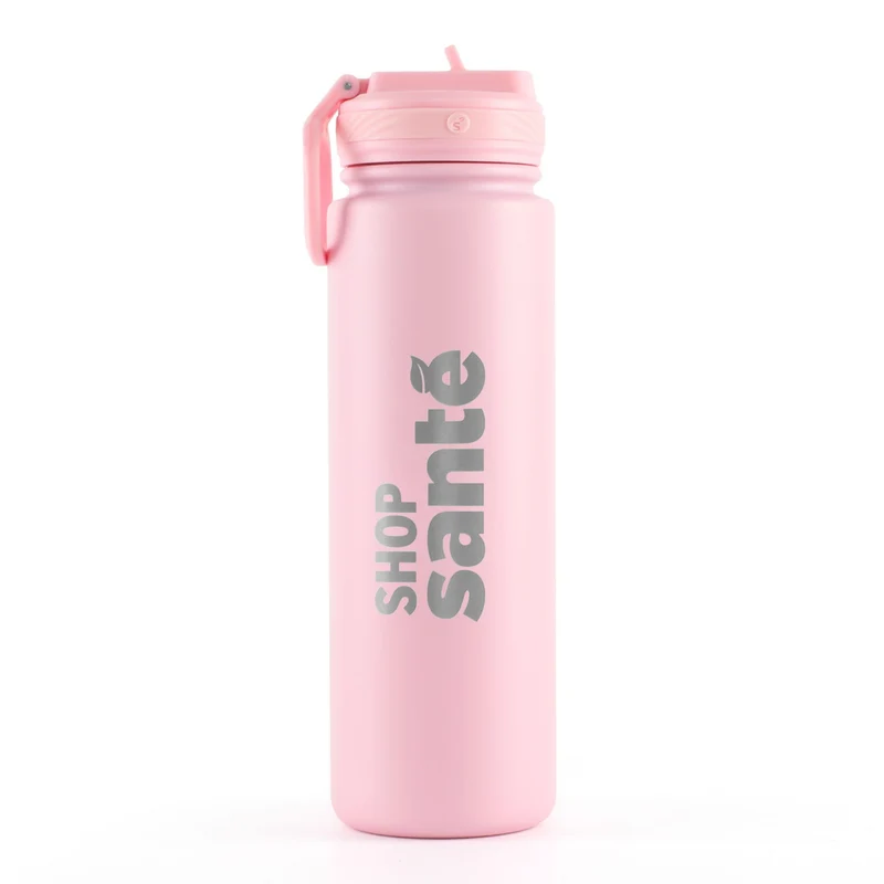 Shop Santé - Bouteille Yoga avec paille - 710ml (New)