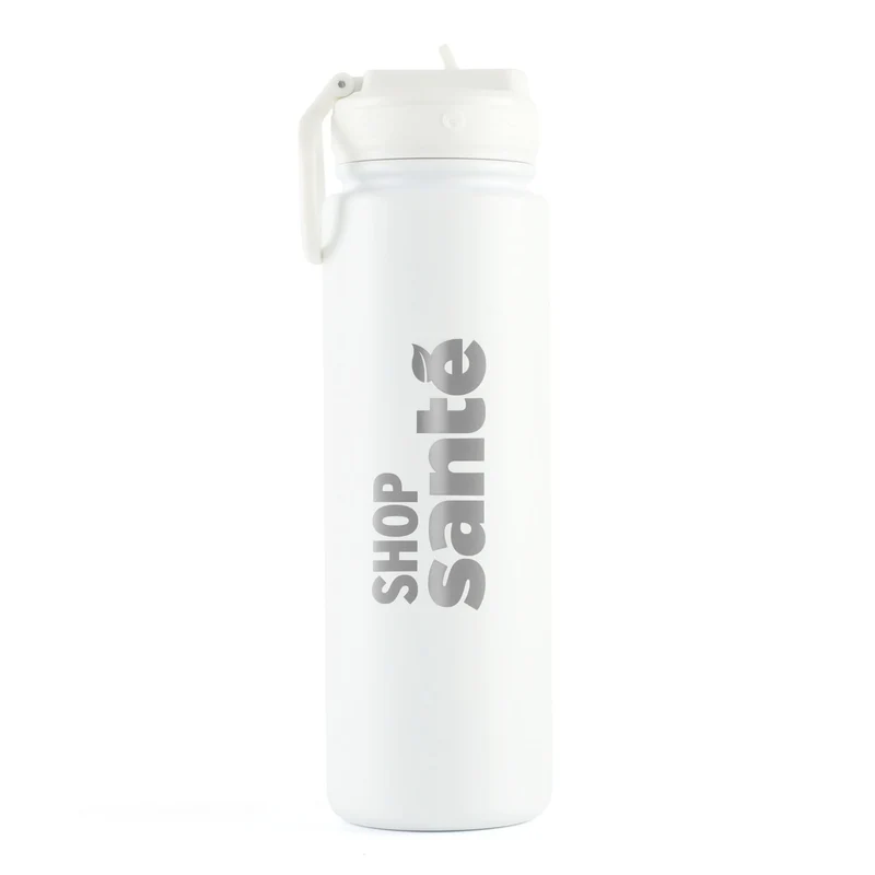 Shop Santé - Bouteille Yoga avec paille - 710ml (New)