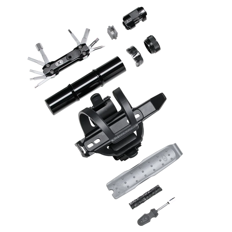 Multi-Outils sur Porte-Bidon CRANKBROTHERS S.O.S BC18