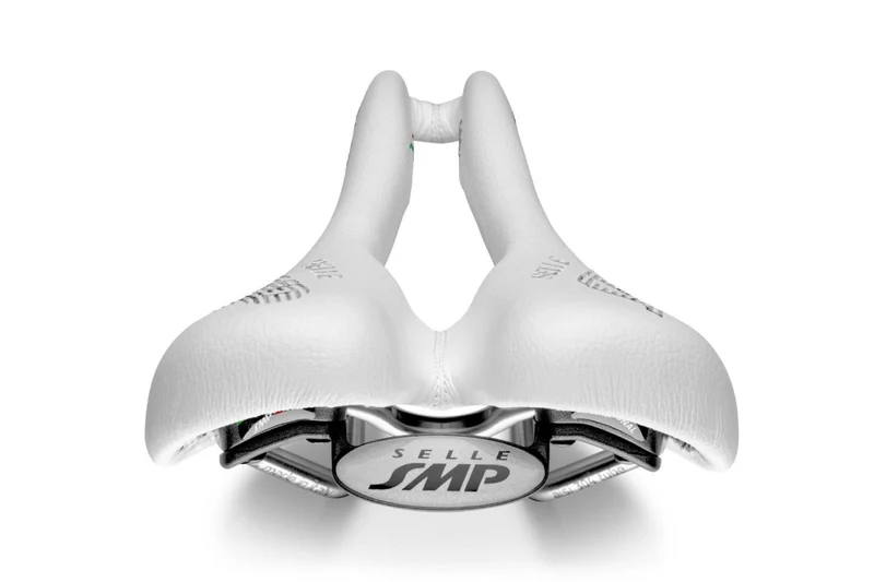 Selle SMP LITE 209 Largeur 139mm Rails Inox Blanc