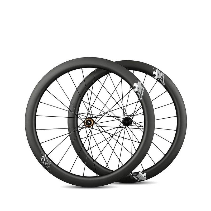 Roues de vélo de route en carbone
