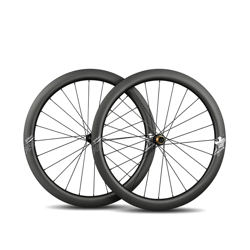 Roues de vélo de route en carbone