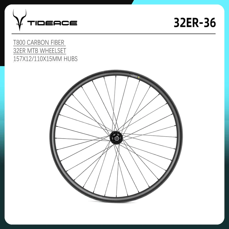 Roues VTT carbone 32 pouces
