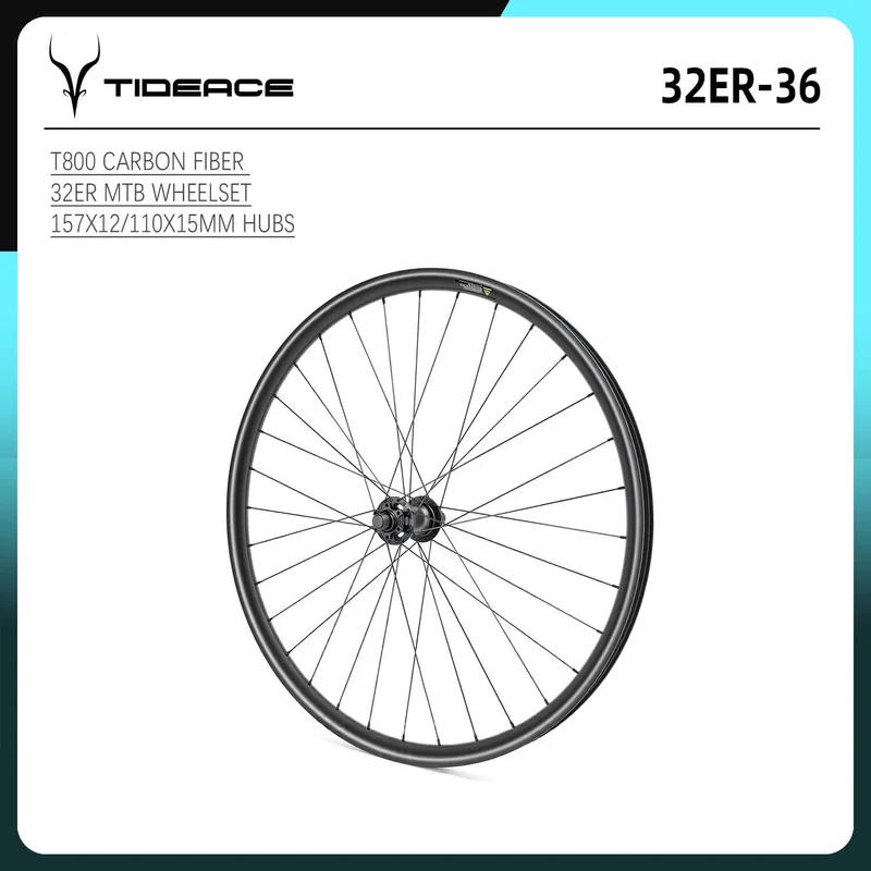 Roues VTT carbone 32 pouces
