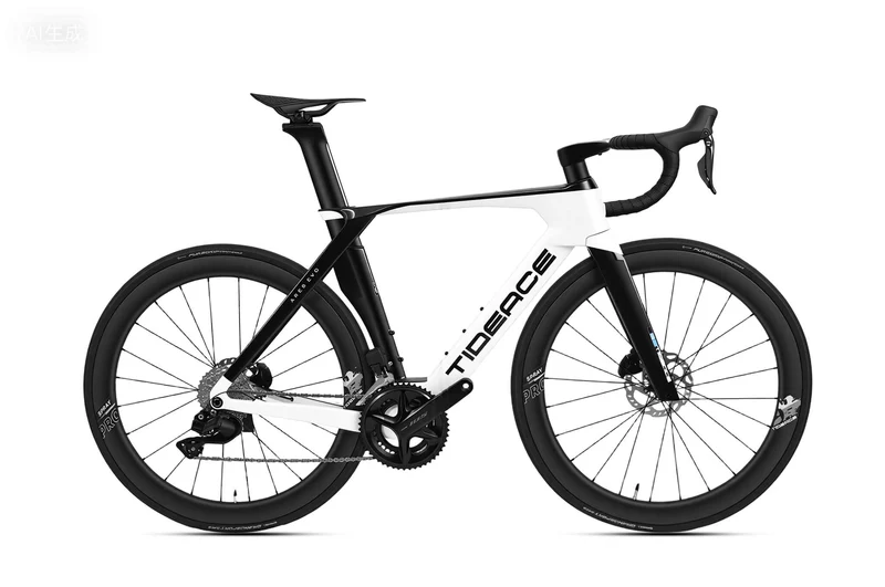 Vélo de route aérodynamique en carbone