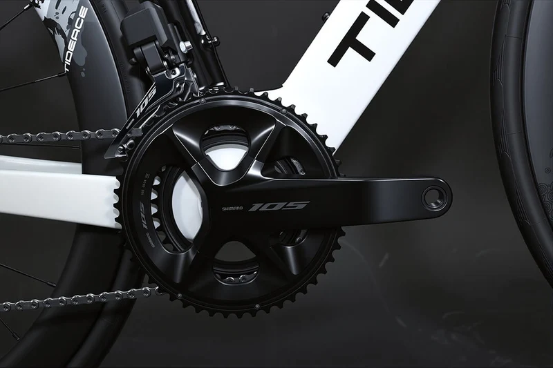 Vélo de route aérodynamique en carbone
