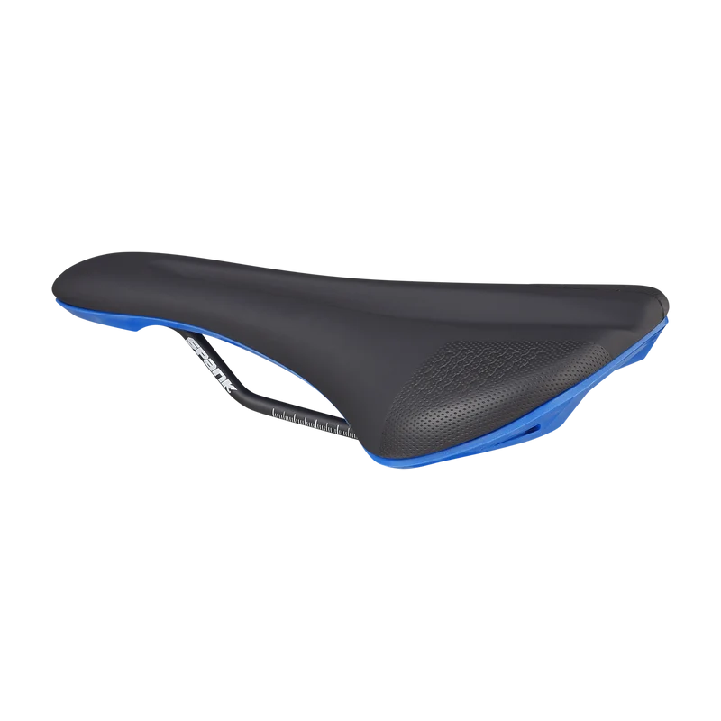 Selle SPANK OOZY 280 144mm Rails CrMo Bleu