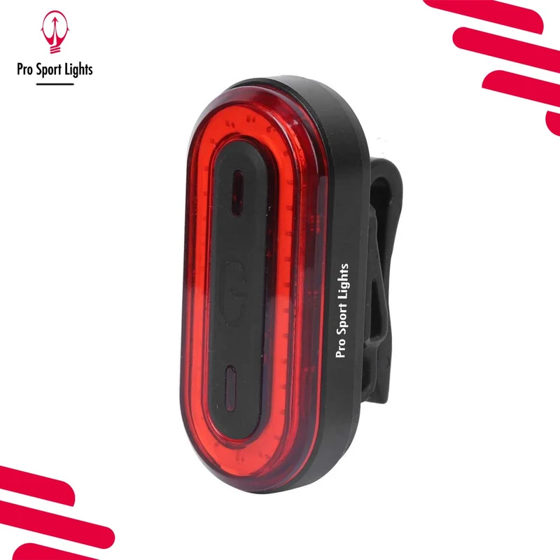 Pro Sport Lights Rood Achterlicht - USB Oplaadbaar