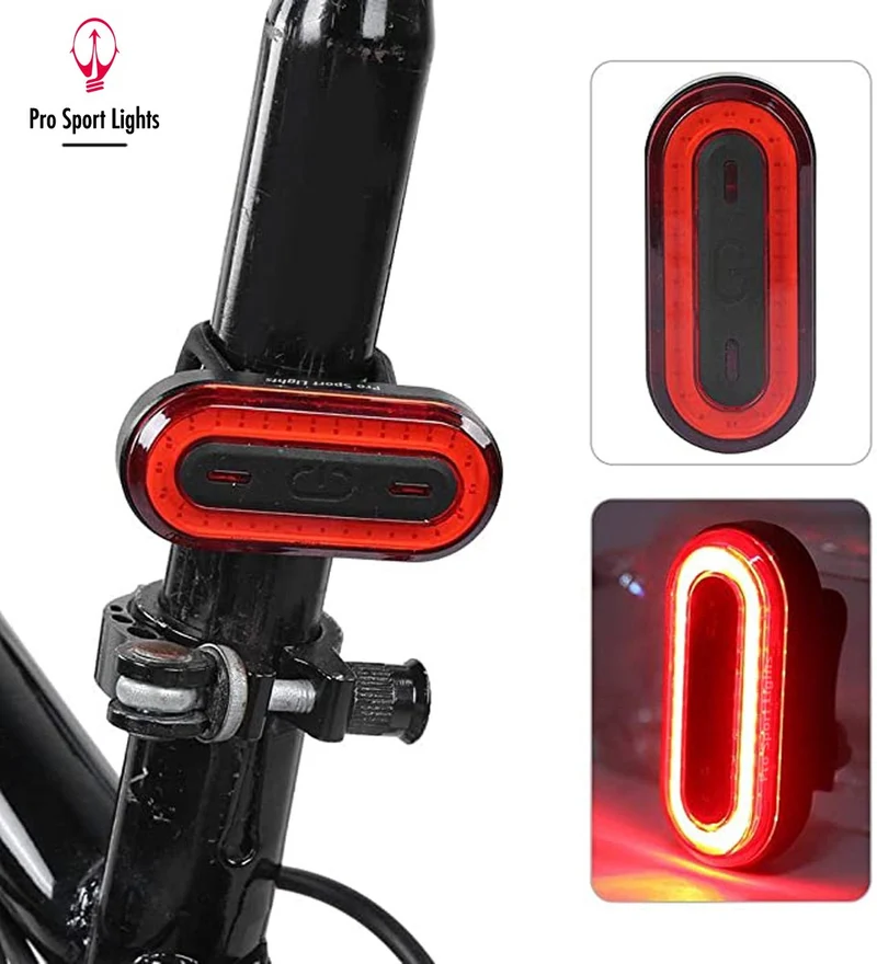 Pro Sport Lights Rood Achterlicht - USB Oplaadbaar