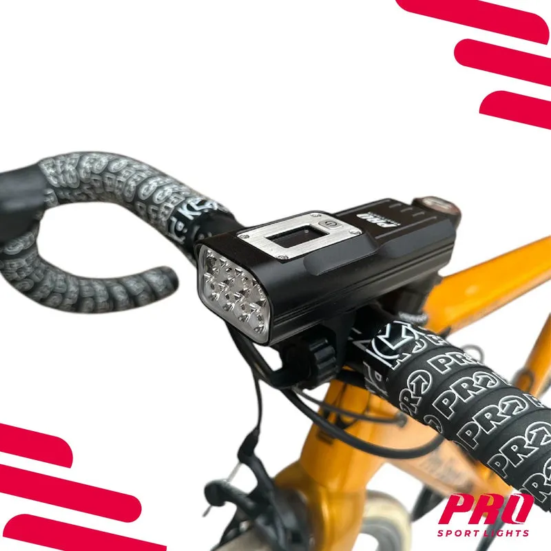 Fietsverlichting Set USB Oplaadbaar Koplamp en Achterlicht Fiets LED - 2000 en 125 Lumen