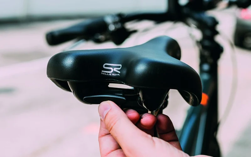 Fietszadel Heren Selle Royal Freccia Gel Zwart 28x15 cm