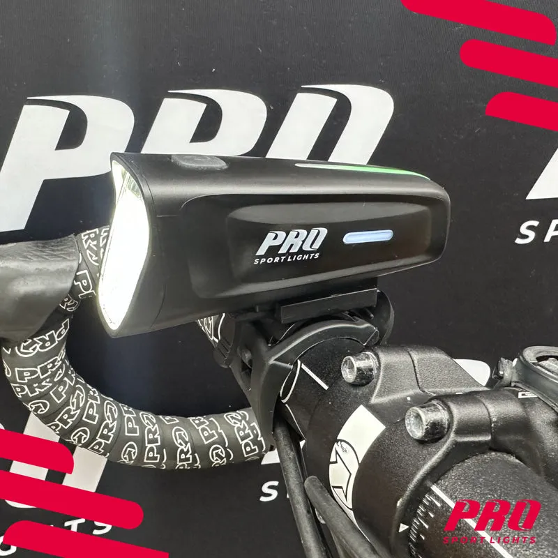 Fietsverlichtingsset 100 Lux Koplamp en Achterlicht LED USB Oplaadbaar