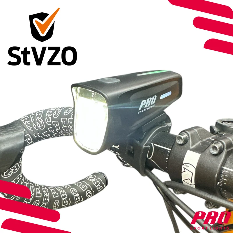 Fietsverlichtingsset 100 Lux Koplamp en Achterlicht LED USB Oplaadbaar