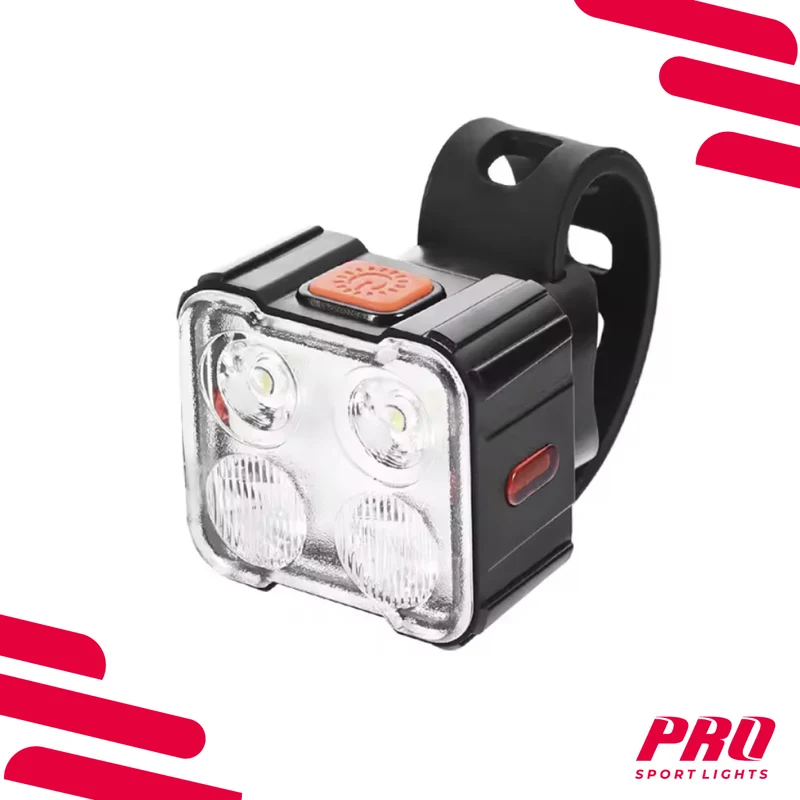 Fietsverlichting set LED 260 en 40 Lumen Voorlicht Achterlicht USB Oplaadbaar