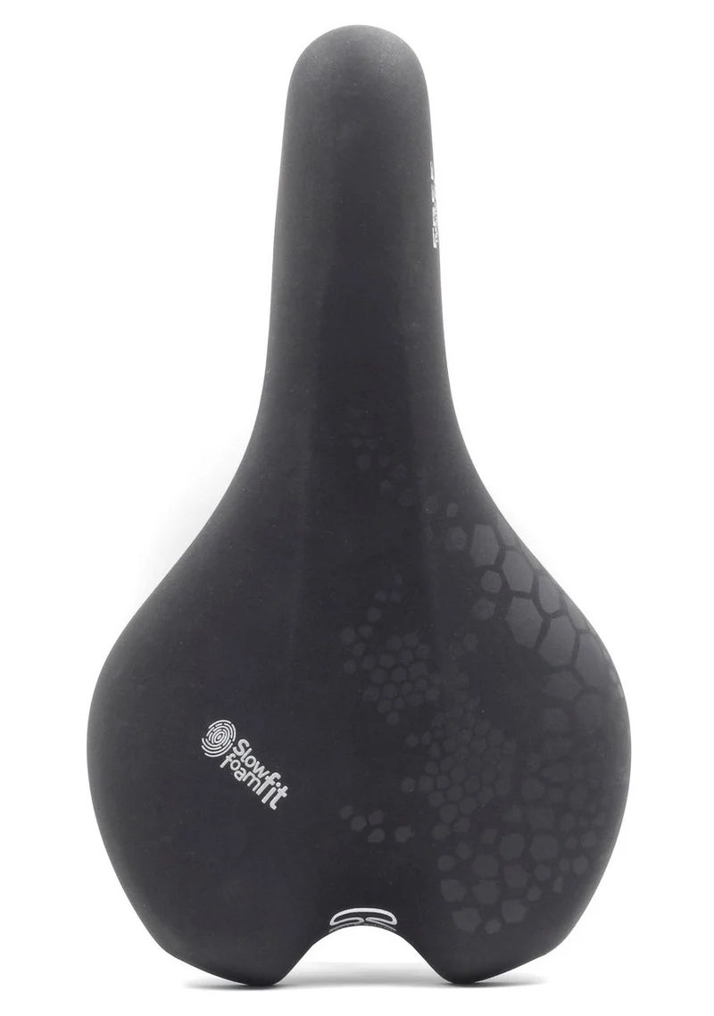 Fietszadel Unisex Fit Foam Athletic Zwart 26x16cm