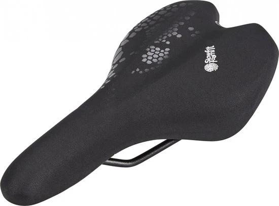 Fietszadel Selle Royal Slow Fit Foam Unisex Zwart Zadel Fiets - 280x170 mm