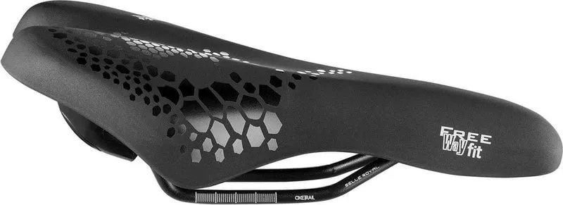 Fietszadel Selle Royal Slow Fit Foam Unisex Zwart Zadel Fiets - 280x170 mm