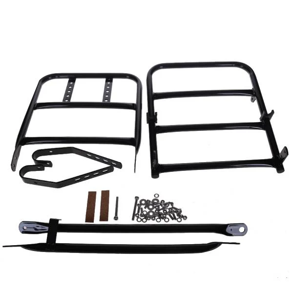 Bagagedrager Fiets Voordrager 30x30 cm Zwart - Max 15kg