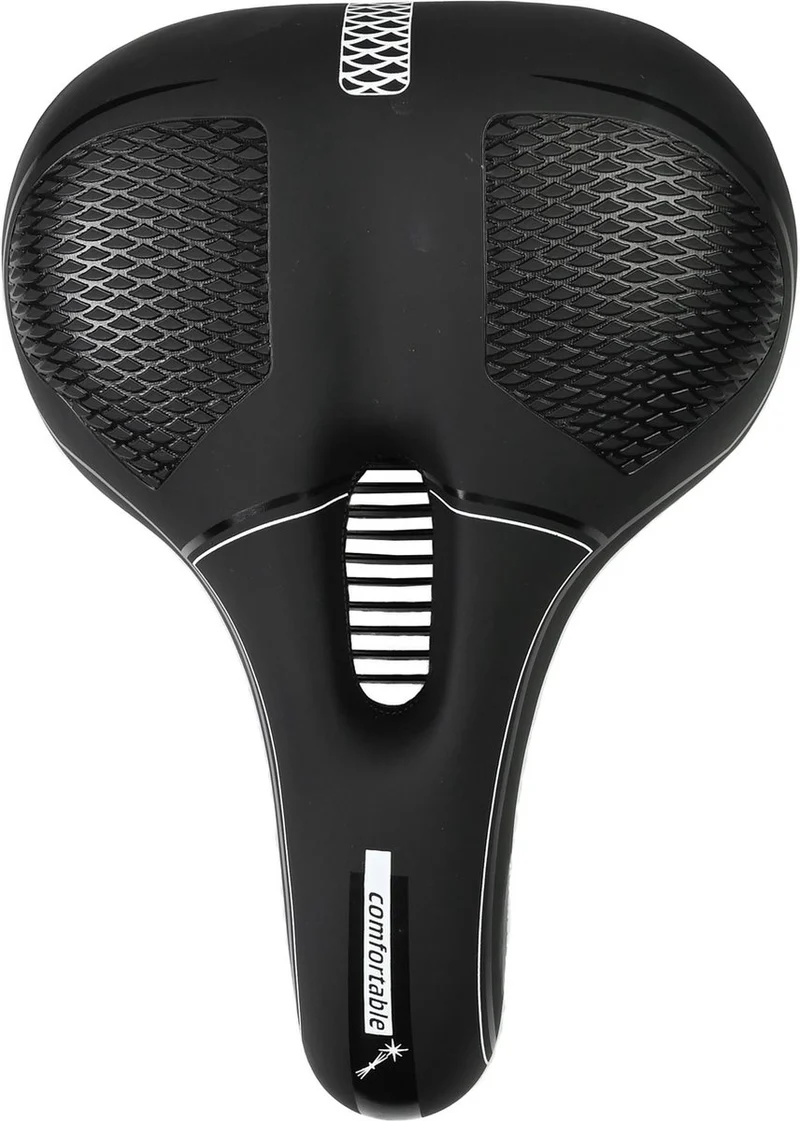 Fietszadel Heren Comfort Zwart Waterdicht