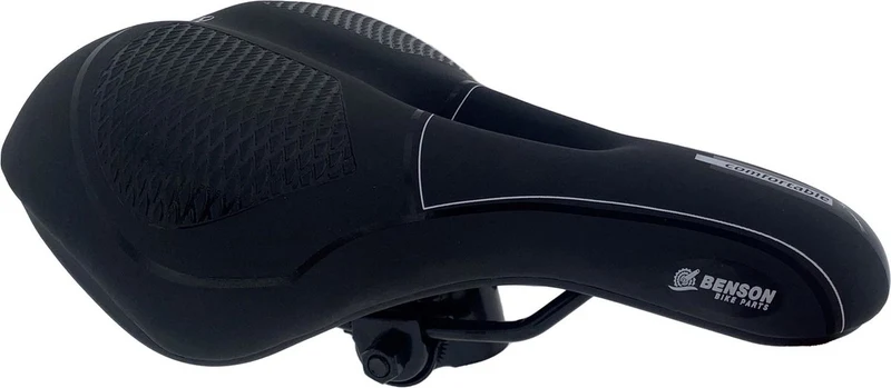 Fietszadel Heren Comfort Zwart Waterdicht