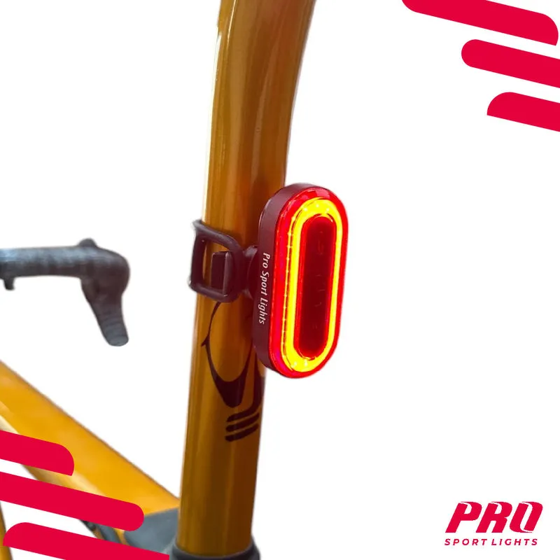 Fietsverlichting USB Oplaadbaar 1100 en 100 Lumen Koplamp en Achterlicht Fiets LED Fietslicht