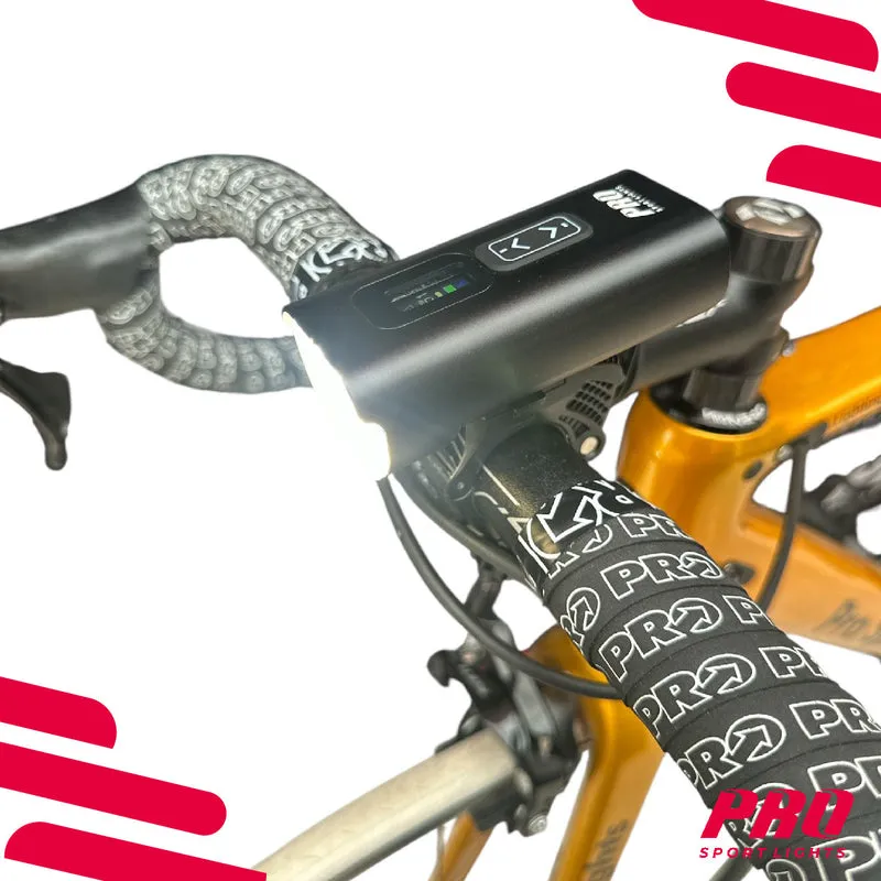 Voorlicht Fietsverlichting 2200 Lumen USB Oplaadbaar Koplamp
