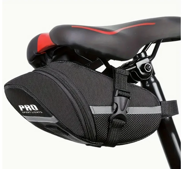 Fietstas Zadeltas Pro Sport Lights 1,2 Liter - Zwart - Fietstas - MTB/Racefiets