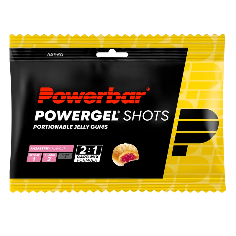 Bonbons POWERBAR POWERGEL Shots (60gr) Framboise