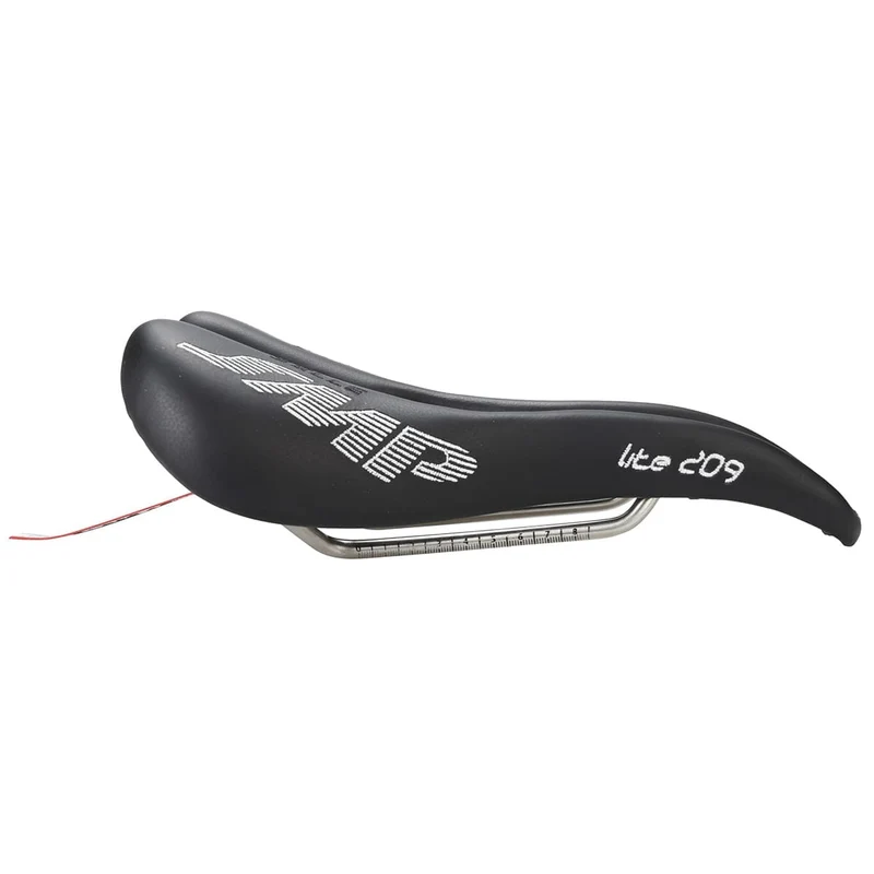 Selle SMP LITE 209 Largeur 139mm Rails Inox Noir