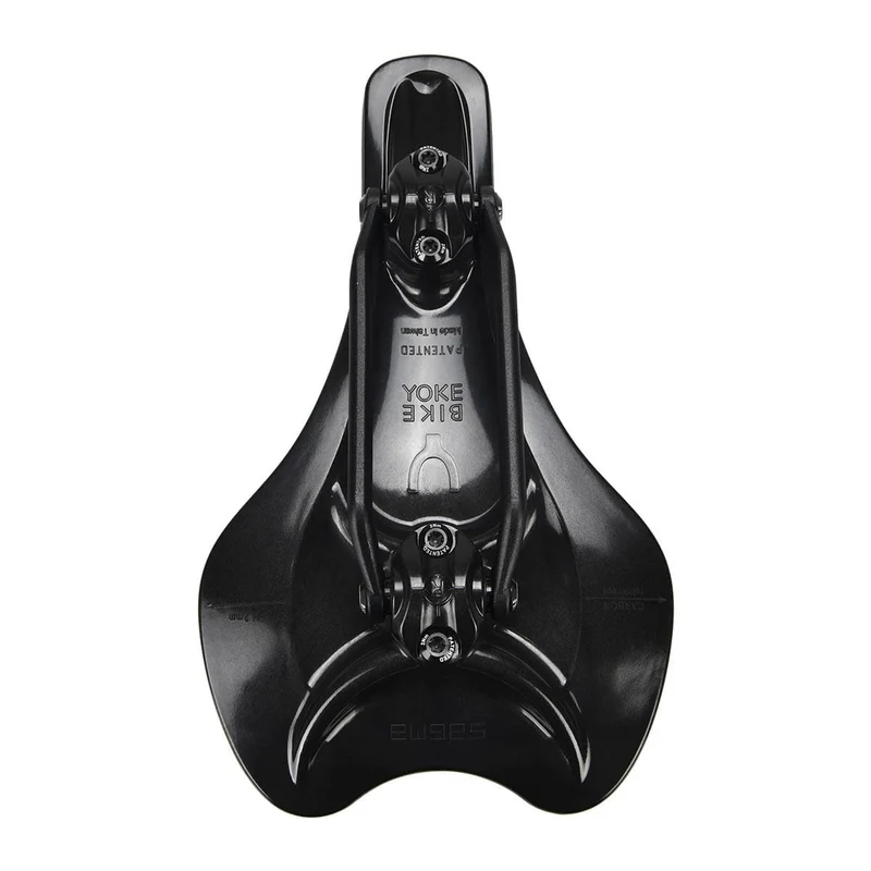 Selle BIKEYOKE SAGMA 130mm Rails Alu Noir