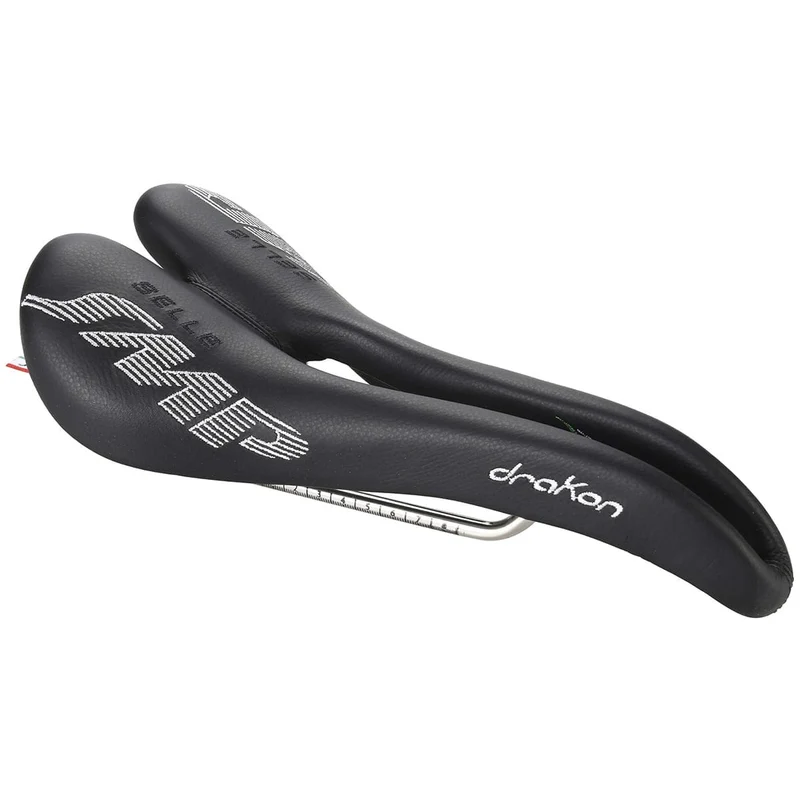 Selle SMP DRAKON Rails Inox Noir