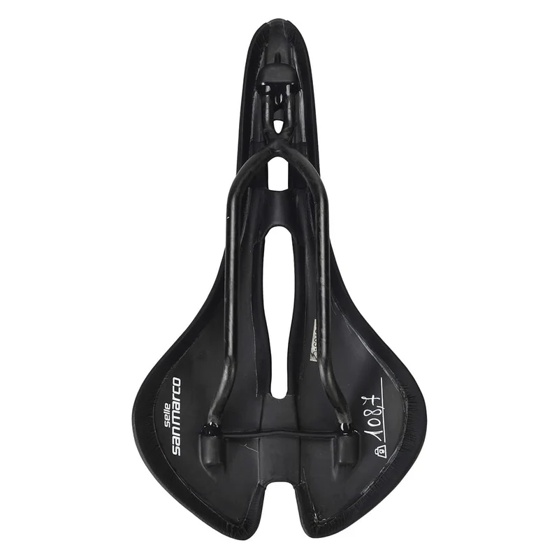Selle SAN MARCO ASPIDE SUPERLEGGERA OPEN FIT WIDE Rails Carbone