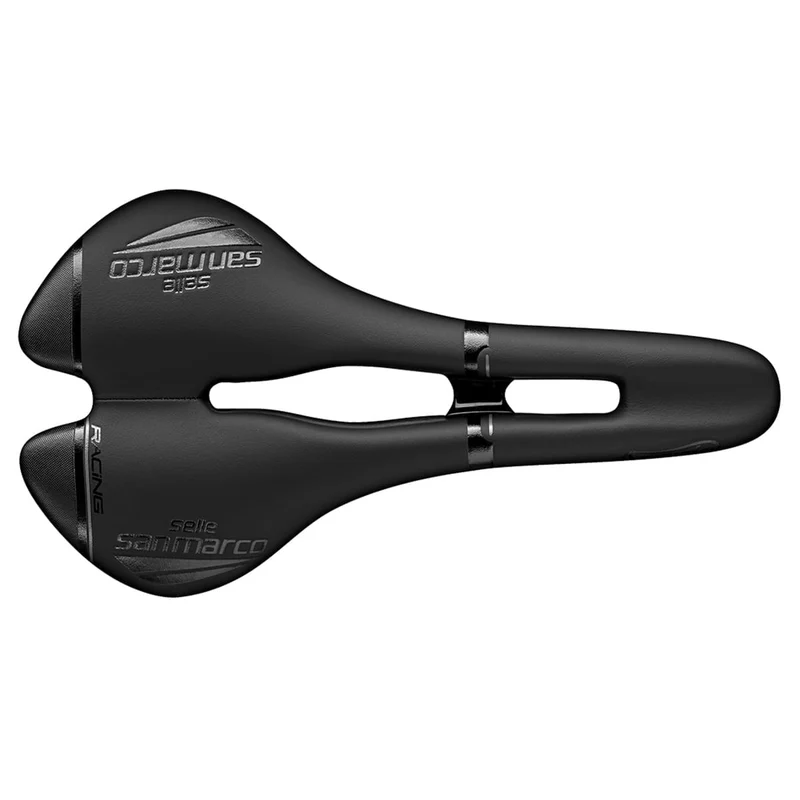 Selle SAN MARCO ASPIDE RACING OPEN FIT NARROW Rails Xsilite Noir