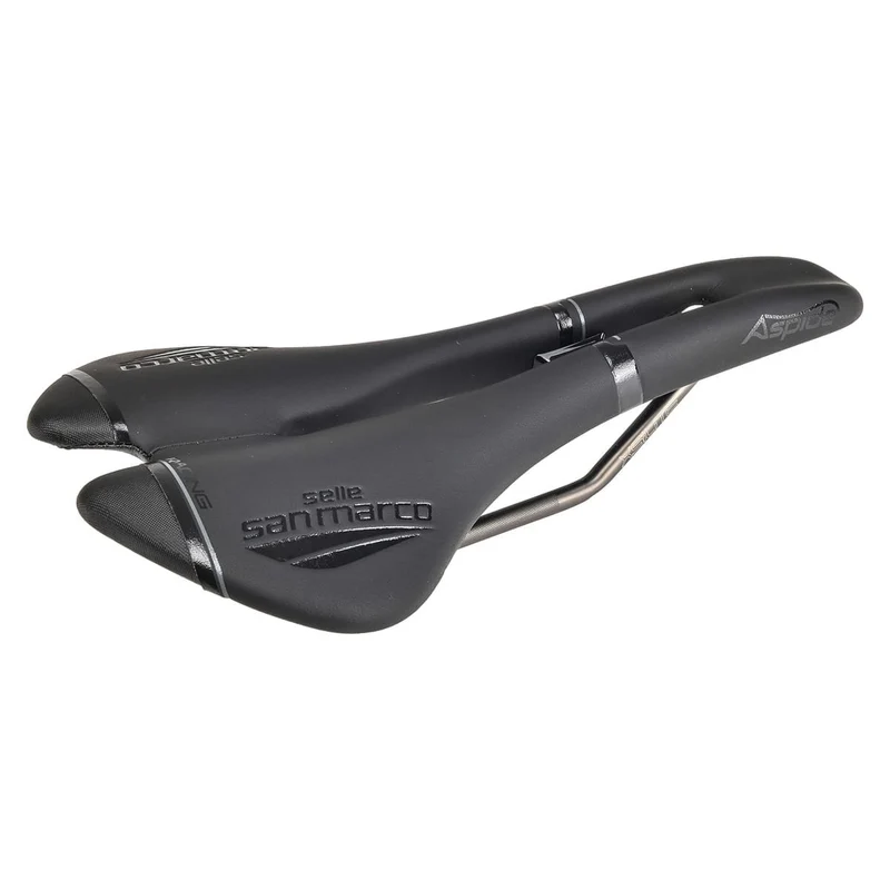 Selle SAN MARCO ASPIDE RACING OPEN FIT WIDE Rails Xsilite