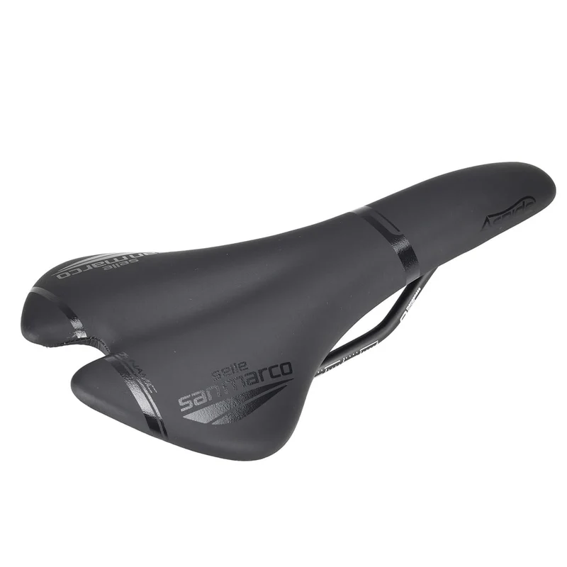 Selle SAN MARCO ASPIDE FULL FIT DYNAMIC WIDE Rails Manganèse