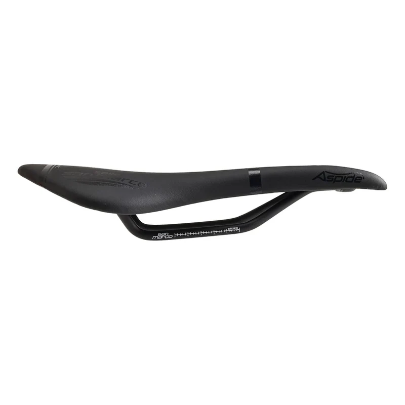 Selle SAN MARCO ASPIDE DYNAMIC OPEN FIT WIDE Rails Manganèse Noir