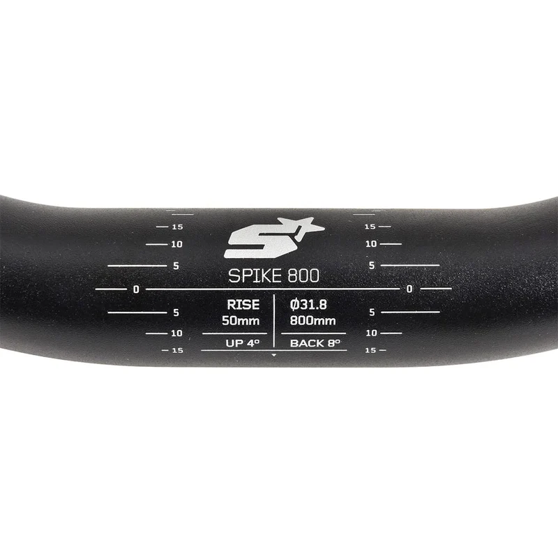 Cintre SPANK SPIKE 800 Rise 50mm 31.8/800mm Noir