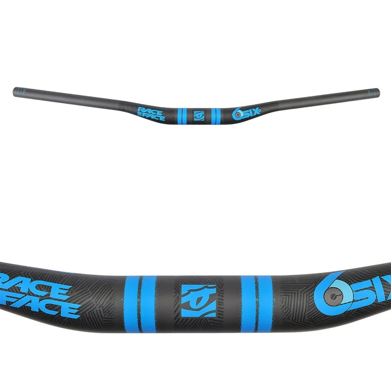 Cintre RACE FACE SIXC Carbone Rise 20mm 820mm Bleu