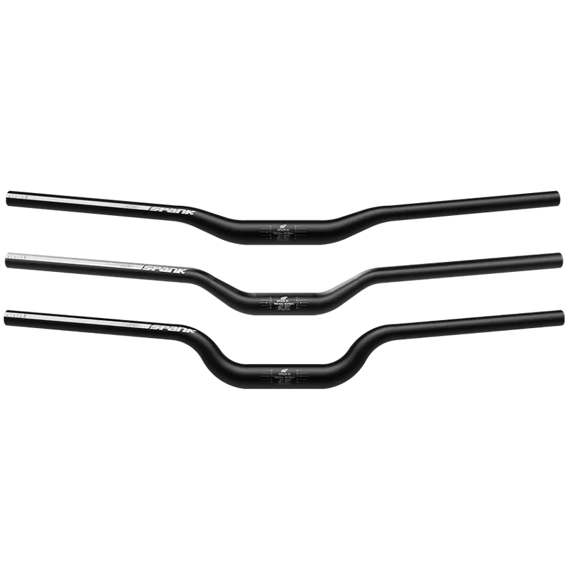 Cintre SPANK SPOON 35 Rise 60mm 800mm Noir/Vert
