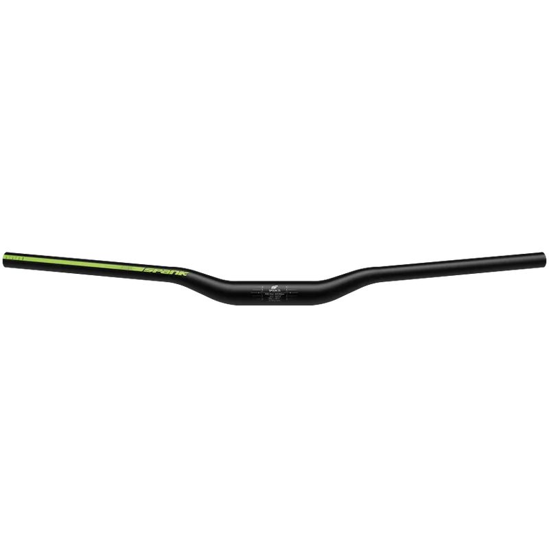 Cintre SPANK SPOON 35 Rise 25mm 800mm Noir/Vert