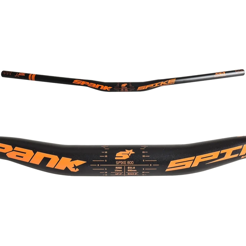 Cintre SPANK SPIKE 800 VIBROCORE Rise 15mm 800mm Orange