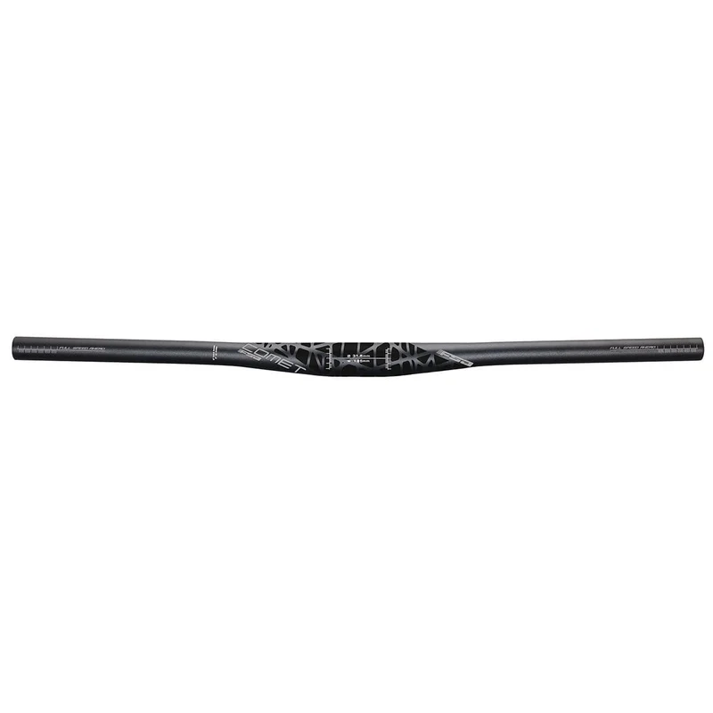 Cintre FSA COMET Aluminium Plat 31.8/740mm Noir